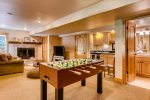 Lower Bedroom/Game Room features TV, Table Games 